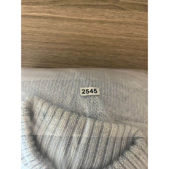 Vtg Paul & Shark Yachting Pure New Wool Knitted 1/4 Zip Sweater Blue L Italy - Picture 12 of 12